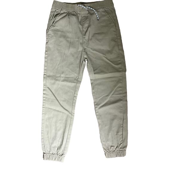 Kenneth Cole GorpCore Jogger Pants| Khaki Cargo Pants Drawstring Elastic-16 - Picture 1 of 15